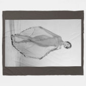 Francesca a Bella Ragazza, Schöne Italienische Gir Fleecedecke (Vorderseite (Horizontal))