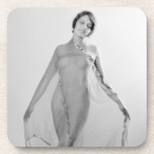 Francesca a Bella Ragazza, Schöne Italienische Gir Getränkeuntersetzer (Vorderseite)