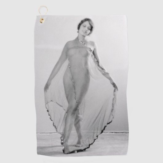 Francesca a Bella Ragazza, Schöne Italienische Gir Golfhandtuch (Vorderseite)