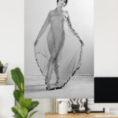 Francesca a Bella Ragazza, Schöne Italienische Gir Poster (Heimbüro)