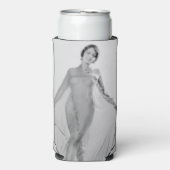 Francesca a Bella Ragazza, Schöne Italienische Gir Selters Dosenkühler (Seltzer Vorderseite)