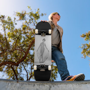 Francesca a Bella Ragazza, Schöne Italienische Gir Skateboard
