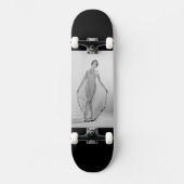 Francesca a Bella Ragazza, Schöne Italienische Gir Skateboard (Vorderseite)