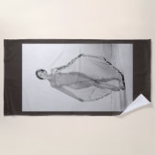 Francesca a Bella Ragazza, Schöne Italienische Gir Strandtuch (Vorderseite)