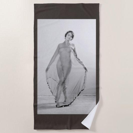 Francesca a Bella Ragazza, Schöne Italienische Gir Strandtuch (Vorderseite)