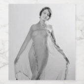 Francesca a Bella Ragazza, Schöne Italienische Gir Weinetikett (Einzelnes Label)