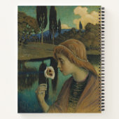 Francesca Dream Symbolist Notizbuch (Rückseite)