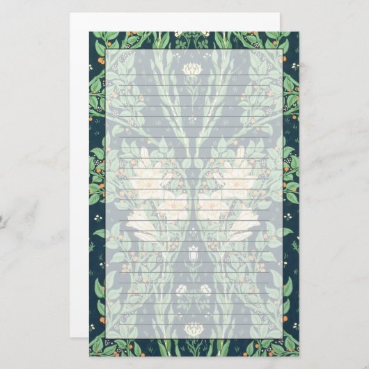 Francesca-Tapetenentwurf Briefpapier (Vorne/Hinten)