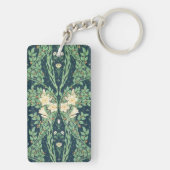 Francesca-Tapetenentwurf Schlüsselanhänger (Rückseite)