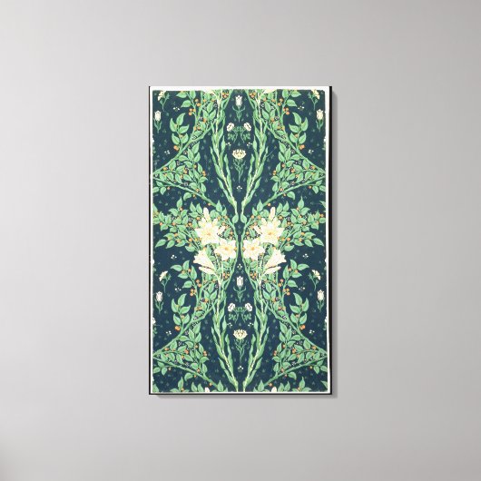 Francesca Wallpaper Design Leinwanddruck (Vorderseite)