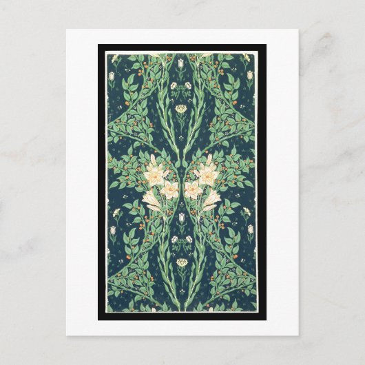 Francesca Wallpaper Design Postkarte (Vorderseite)