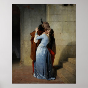 Francesco Hayez - Der Kuss Poster