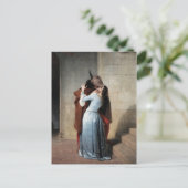 Francesco Hayez Kiss Il Bacio Kunstausstellung Postkarte (Stehend Vorderseite)