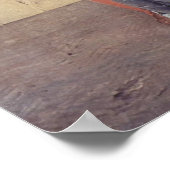 Francesco Hayez Kiss Poster (Ecke)