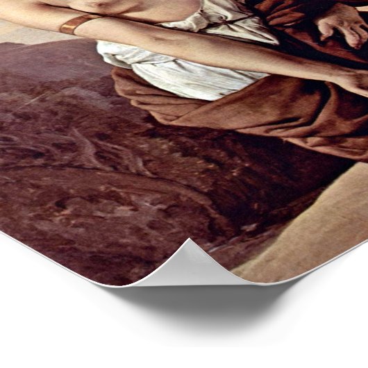 Francesco Hayez - Ruth Poster (Ecke)