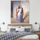 FRANCESCO HAYEZ - THE KISS (il Bacio) - 1859 - Leinwanddruck (Insitu (Schlafzimmer))