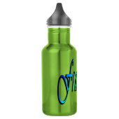 Francesco, Name, Logo, Edelstahlflasche (Links)