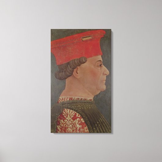 Francesco Sforza Herzog von Mailand Leinwanddruck (Vorderseite)
