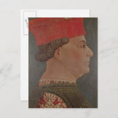 Francesco Sforza Herzog von Mailand Postkarte (Vorne/Hinten)
