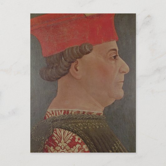Francesco Sforza Herzog von Mailand Postkarte (Vorderseite)