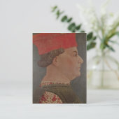 Francesco Sforza Herzog von Mailand Postkarte (Stehend Vorderseite)