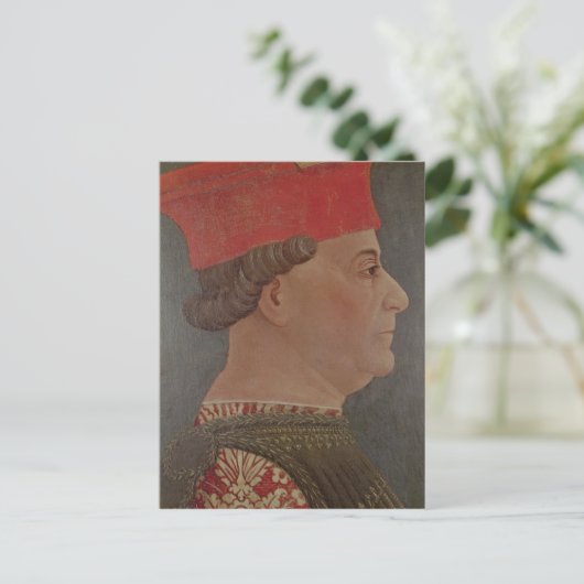 Francesco Sforza Herzog von Mailand Postkarte (Stehend Vorderseite)