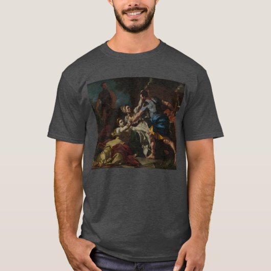 Francesco Solimena - Death of Messalina T-Shirt (Vorderseite)
