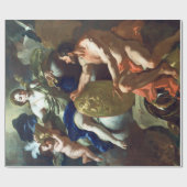 Francesco Solimena Venus an der Schmiede des Vulka Geschenkpapier (Flach)