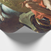 Francesco Solimena Venus an der Schmiede des Vulka Geschenkpapier (Ecke)
