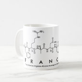Francess Peptidname Tasse (Vorderseite Links)