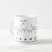 Francette Peptidname Tasse (Vorderseite Links)