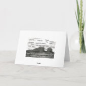 Franch Birthday Card Karte (Rückseite)