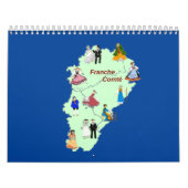 Franche-Comté-Anzug Kalender (Titelbild)