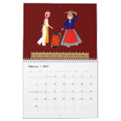 Franche-Comté-Anzug Kalender (Feb 2027)