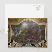 Franche-Comte erobert zum zweiten Mal Postkarte (Vorne/Hinten)