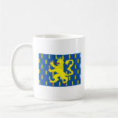 Franche Comte Flaggen-Tasse Kaffeetasse (Links)