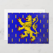 Franche-Comte Postkarte (Vorne/Hinten)