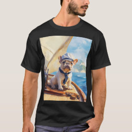Franchie auf einer Yacht T-Shirt