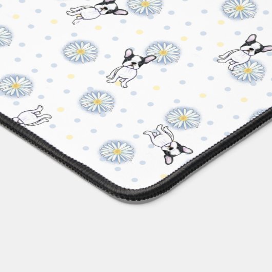 Franchies and Daisies Art Desk Mat Schreibtischunterlage (Ecke)