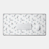 Franchies and Daisies Art Desk Mat Schreibtischunterlage (Tastatur & Maus)