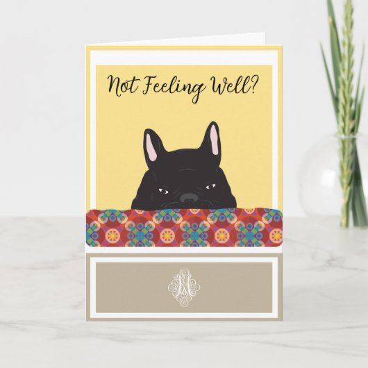 Franchise Get Well Card Dankeskarte (Vorderseite)
