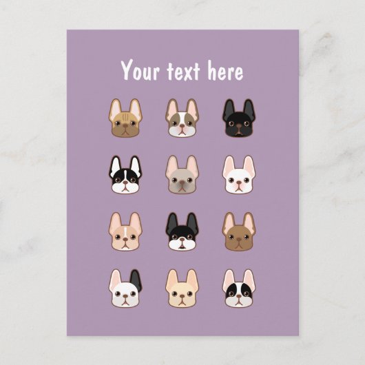 Franchisenfamilie Postkarte (Vorderseite)