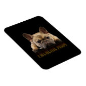Franchisenmutter | Französische Bulldogmama-Gesche Magnet (Rechte Seite)