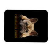 Franchisenmutter | Französische Bulldogmama-Gesche Magnet (Horizontal)