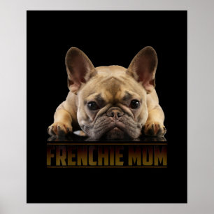 Franchisenmutter Französische Bulldogmama-Gesche Poster