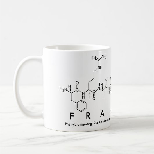 Francine Peptidname Tasse (Links)