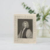 Francis Atterbury, Bischof von Rochester Postkarte (Stehend Vorderseite)