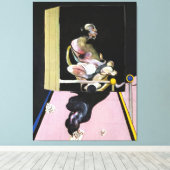 Francis Bacon art Leinwanddruck (Insitu (Holzboden))