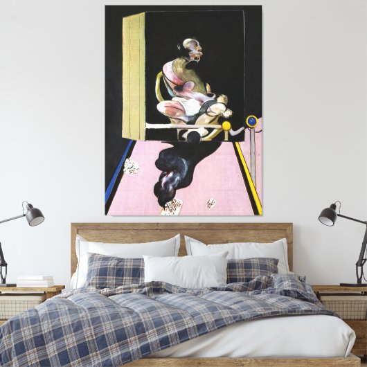 Francis Bacon art Leinwanddruck (Insitu (Schlafzimmer))