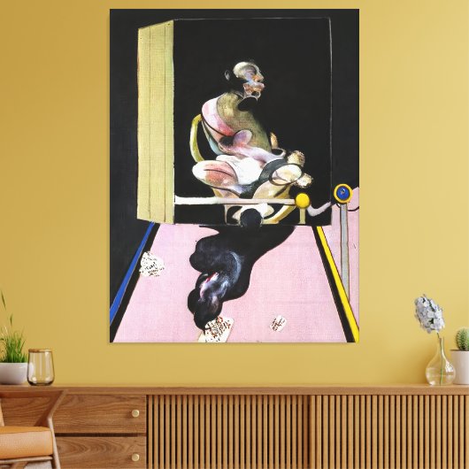 Francis Bacon art Leinwanddruck (Insitu (Wohnzimmer))